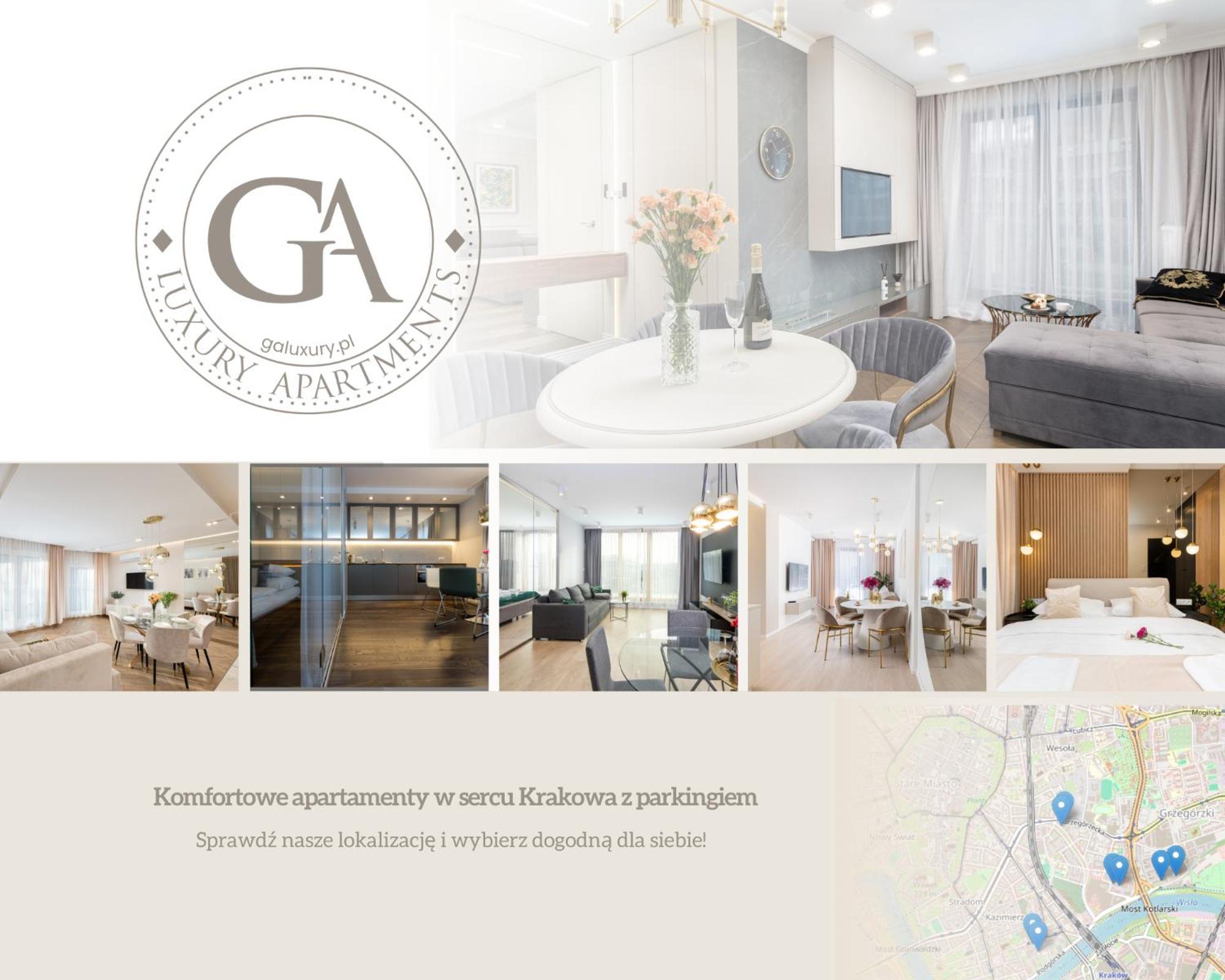 Ga Luxury Apartments M54 クラクフ エクステリア 写真
