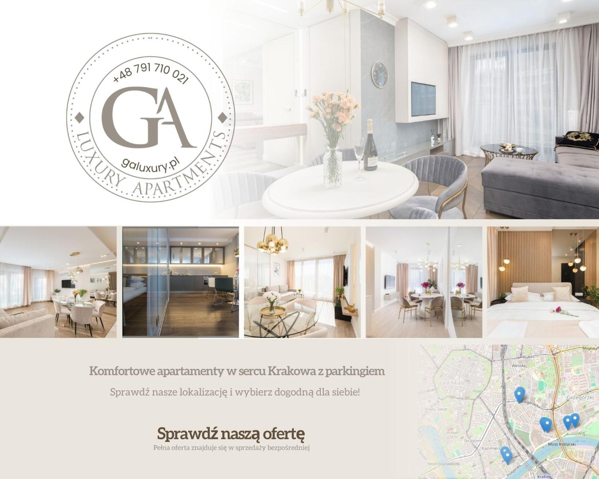 Ga Luxury Apartments M54 クラクフ エクステリア 写真